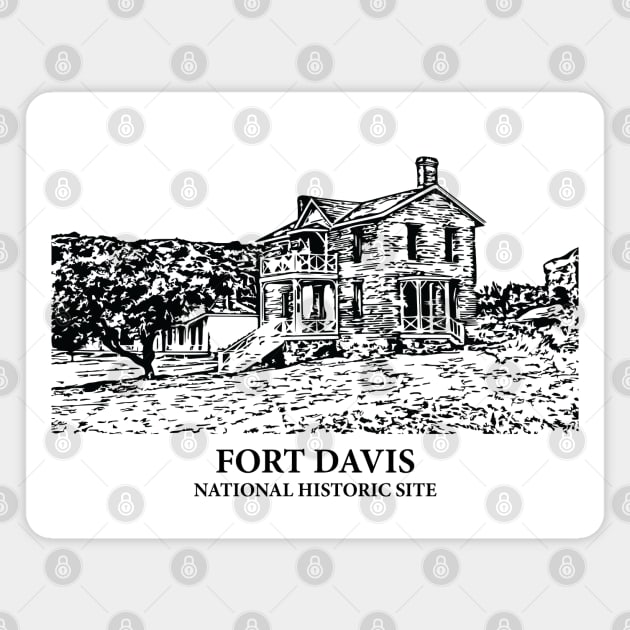 Fort Davis National Historic Site Magnet by Lakeric